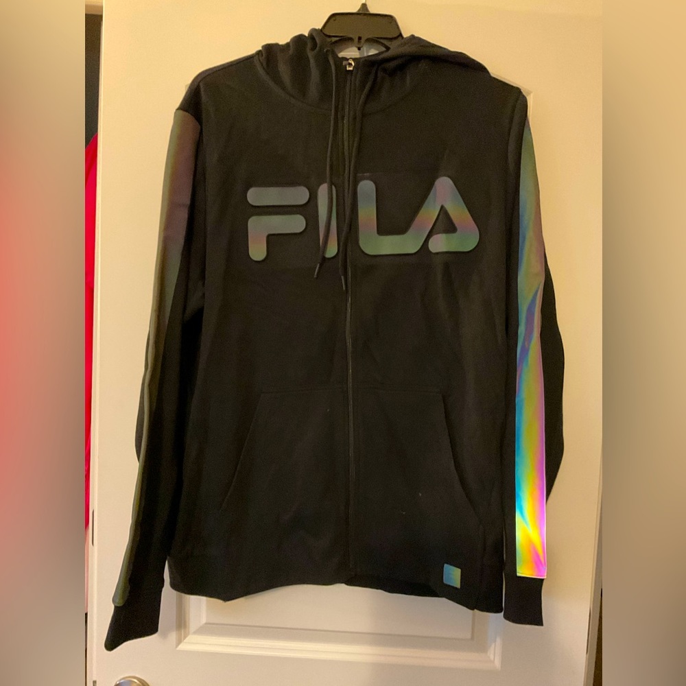 Fila chrome rainbow logo sweatshirt